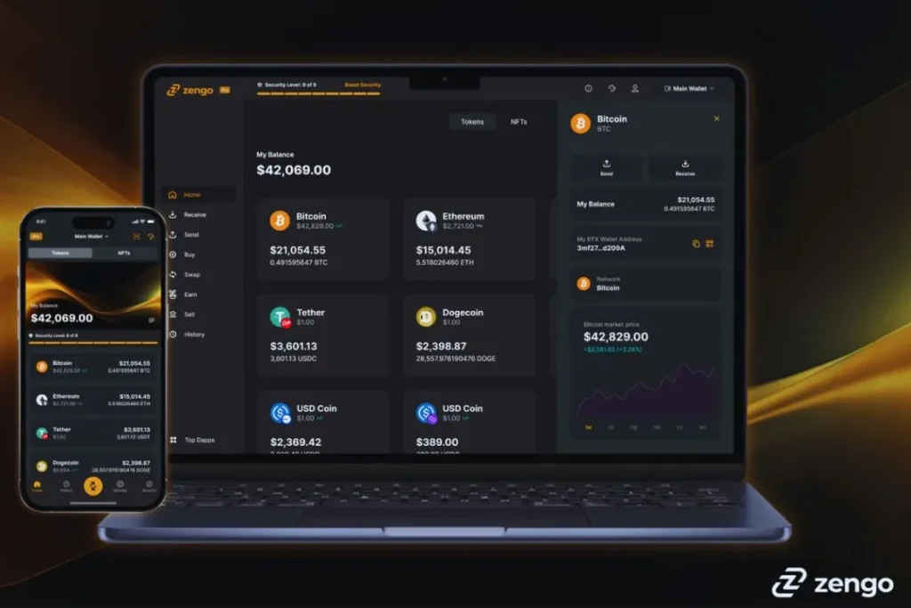 Zengo Crypto Wallet: Secure