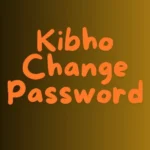 Kibho Change Password